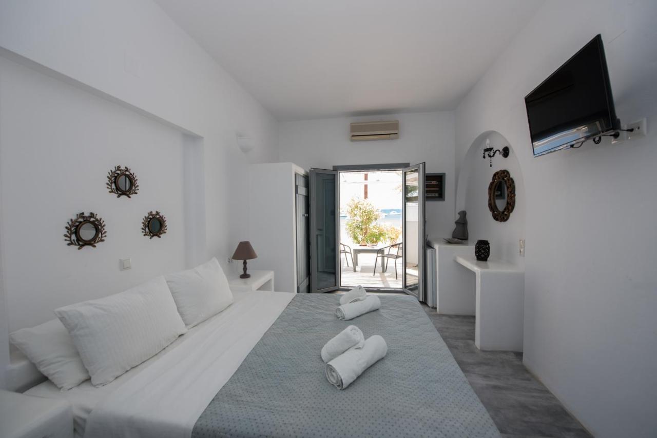 Ostria Studios & Apartments Alikí Esterno foto